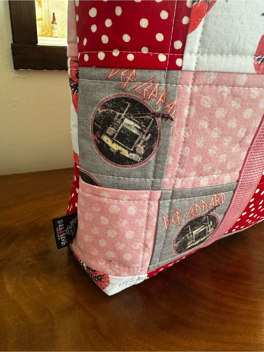 Def Leppard Patchwork Tote Bag
